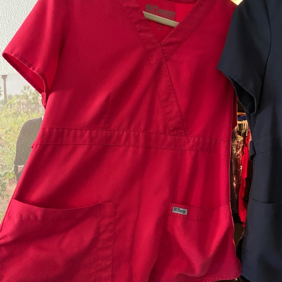 Greys Anatomy Scrub Tops - Picture 2 of 3